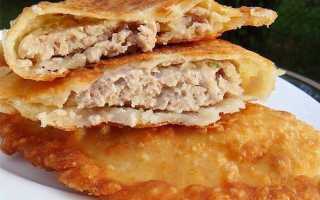 Тесто на чебуреки на кефире – вкусное, хрустящее, с пузырьками
