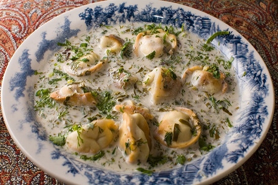 Вкусные пельмешки в сметане