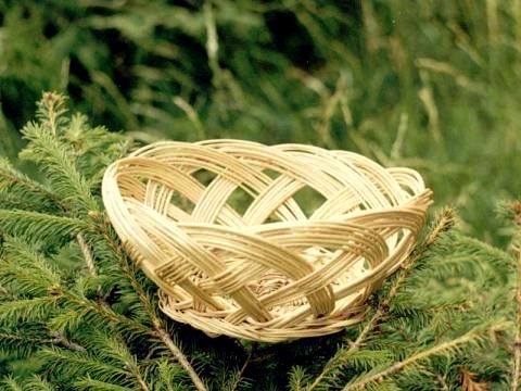 Плетение корзин из лозы 