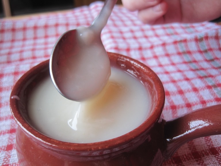 Молочный кисель