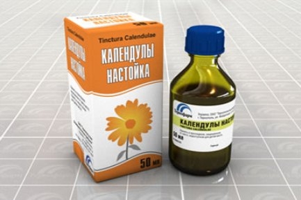 Настойка календулы от прыщей